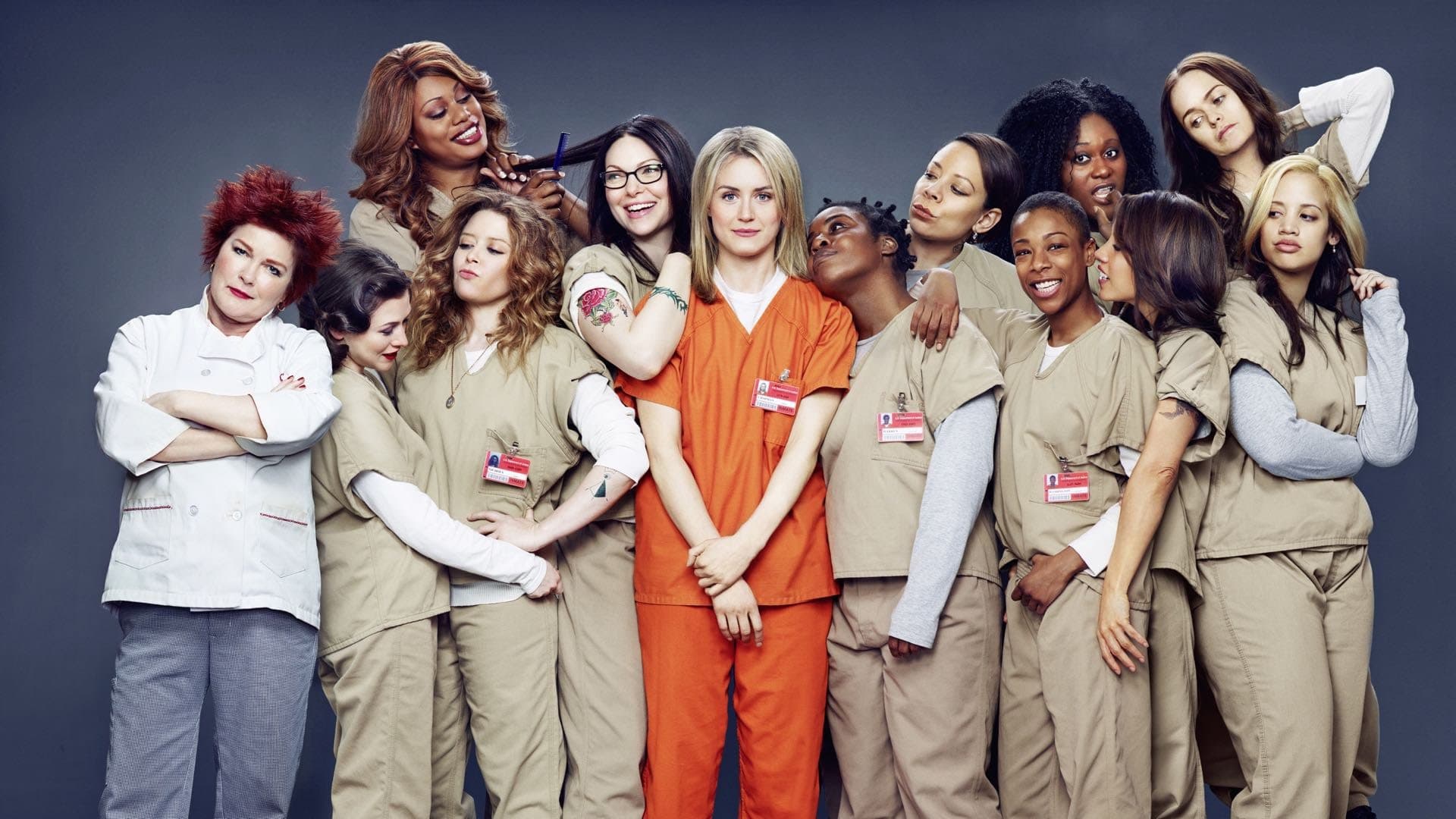 Filming in July: The 7th Season of the Series 'Orange is the New Black ' in New York, NY.